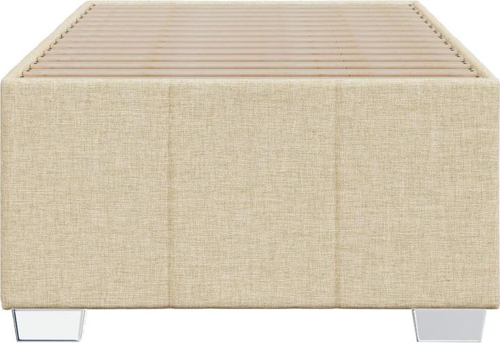 Actual product image vidaXL Fabric bed frame (100 x 200 cm)
