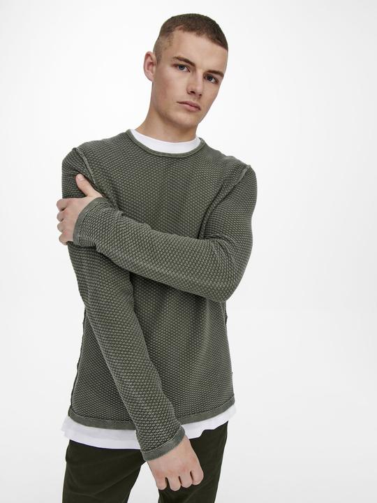 Image du produit Only & Sons Pull en maille structurée (S)