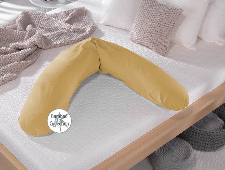 Produktbild Theraline Stillkissen "Das Original" mit Polyester Hohlfaser Füllung inkl. Bezug 190 cm (190 cm)