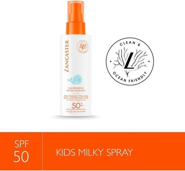 Immagine prodotto Lancaster Sun Beauty Kids Face & B Milky Sun Protection Factor 50 + (Latte solare, SPF 50+, 150 ml, 0.15 g)