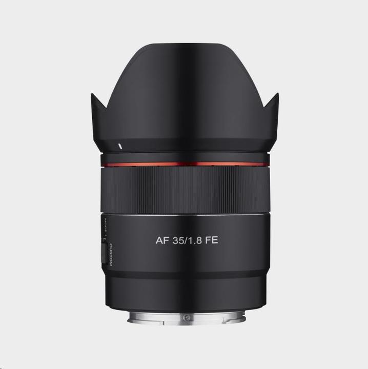 Actual product image Samyang AF 35mm f/1.8 FE (Sony E, full size, APS-C / DX)