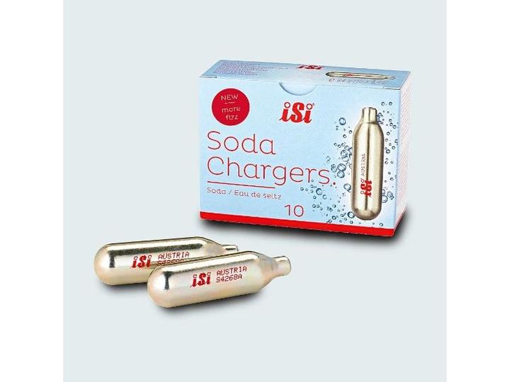 Actual product image ISI Soda Siphon Capsules