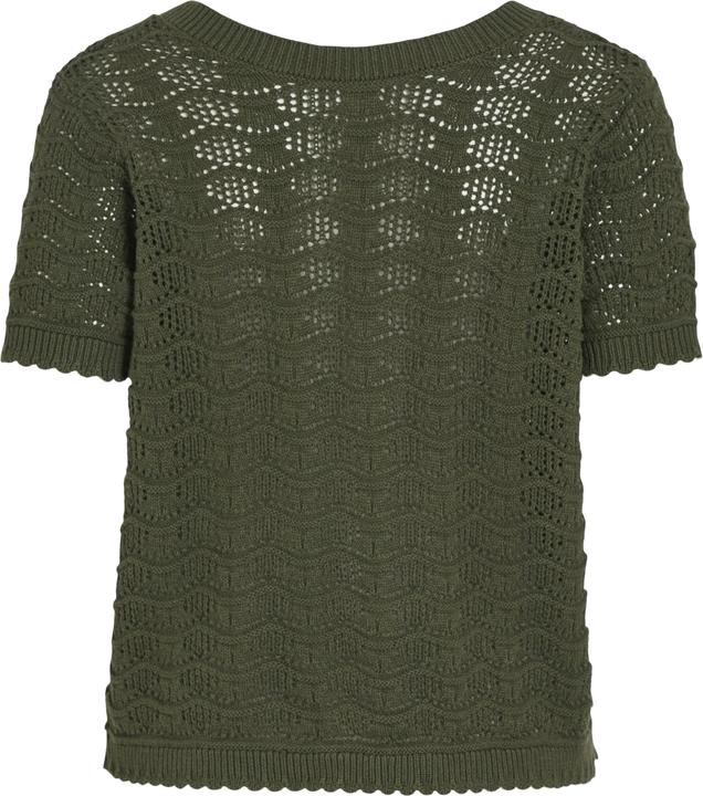 Vila VICOBY Kurzärmeliges Stricktop (M)