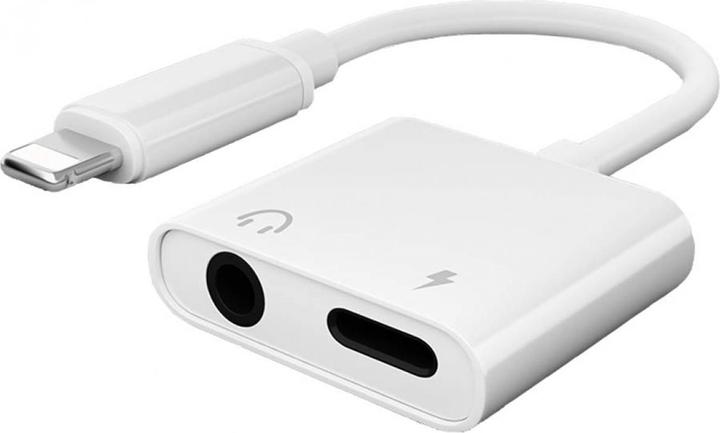 Actual product image PowerGuard Lightning 3.5mm Headphone Audio Adapter & Charge (Lightning, 3.5mm jack)