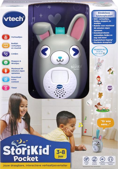 Produktbild VTech StoriKid Pocket Grijs