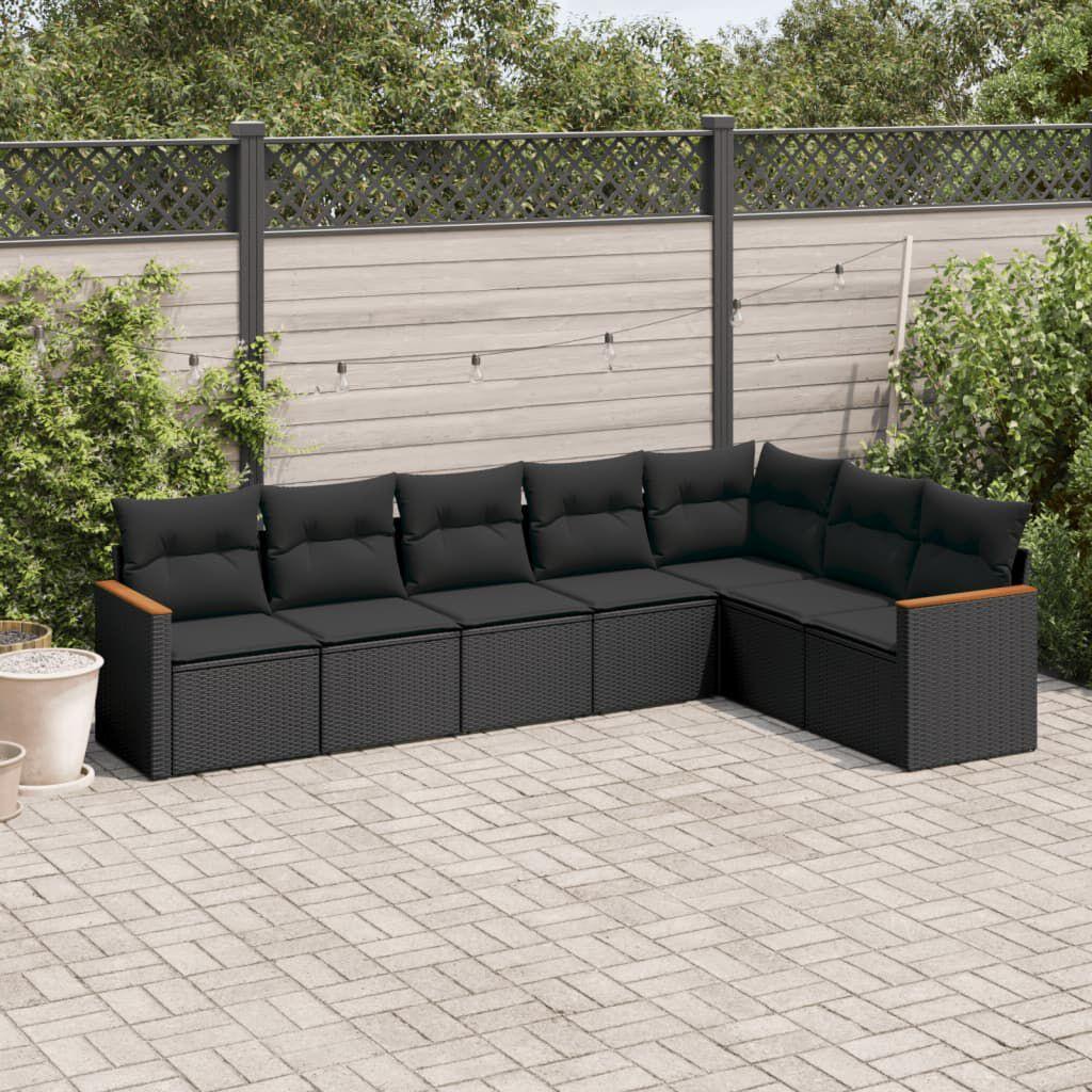 Thumbnail - VidaXL, Gartenlounge, 10-tlg. Garten-Lounge-Set mit Kissen