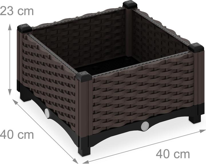 Actual product image Relaxdays Planter
