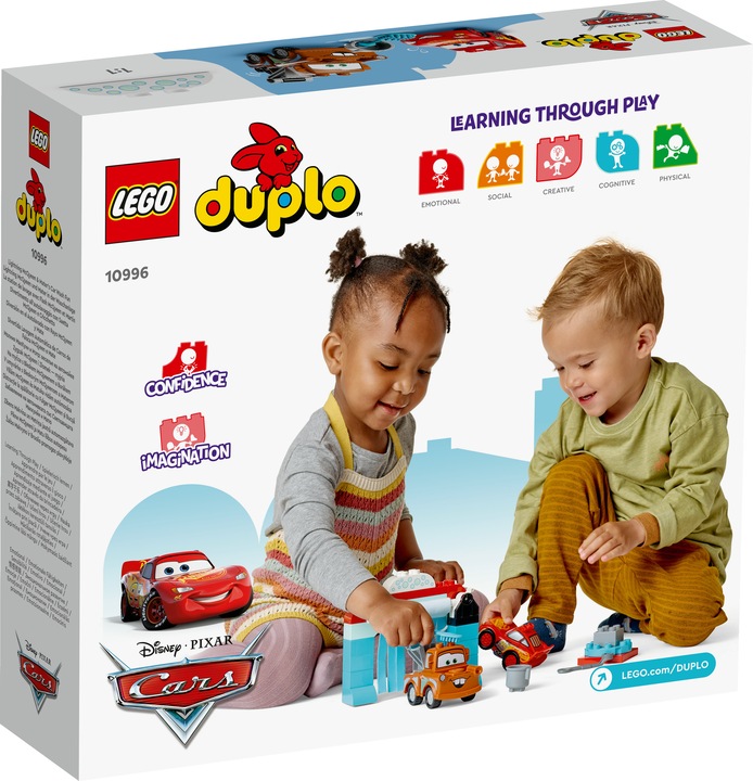 Immagine prodotto LEGO 10996 Saetta McQueen e Cricchetto all'autolavaggio (10996)
