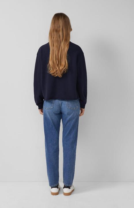 Produktbild s.Oliver Sweatshirt Sweatshirt im Relaxed Fit mit Rollsaum (48)