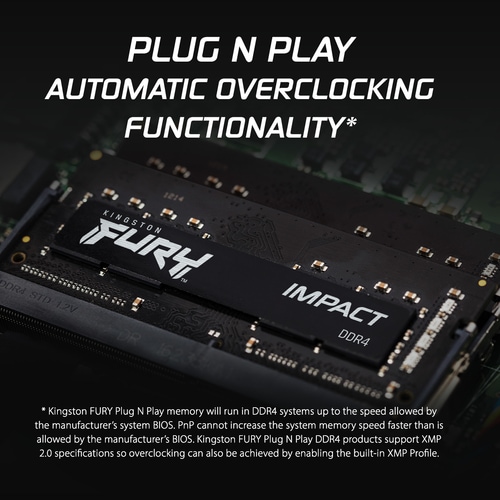 Actual product image Kingston FURY Impact (2 x 8GB, 3200 MHz, DDR4-RAM, SO-DIMM)