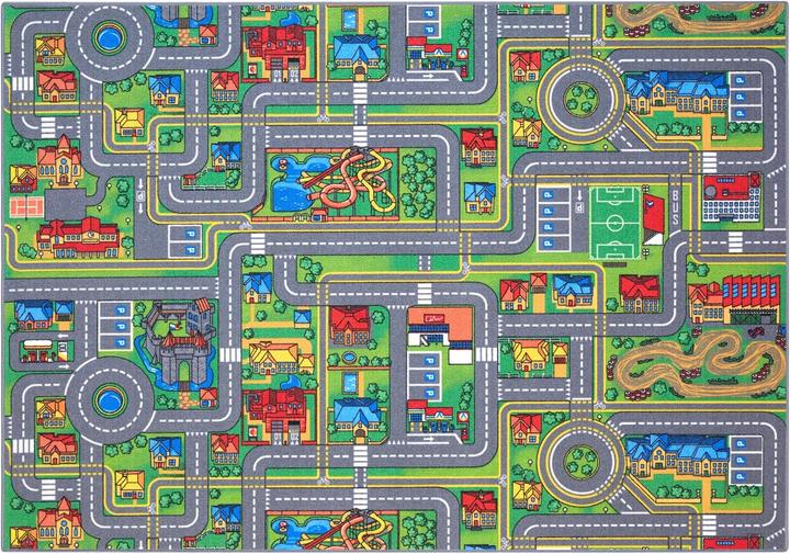 Immagine prodotto Carpet Studio Spielteppich Playcity (140 x 200 cm)