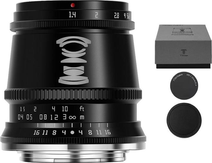 Productafbeelding TTArtisan 17mm f1.4 voor Fuji FX-vatting (APS-C) (Fujifilm X, APS-C / DX)