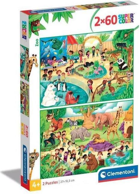Image du produit Clementoni Zoo (60 pièces)