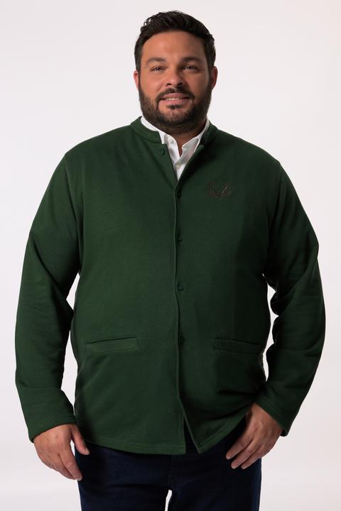 Produktbild Men+ Sweat-Janker, Stehkragen, Stickerei (XXL)