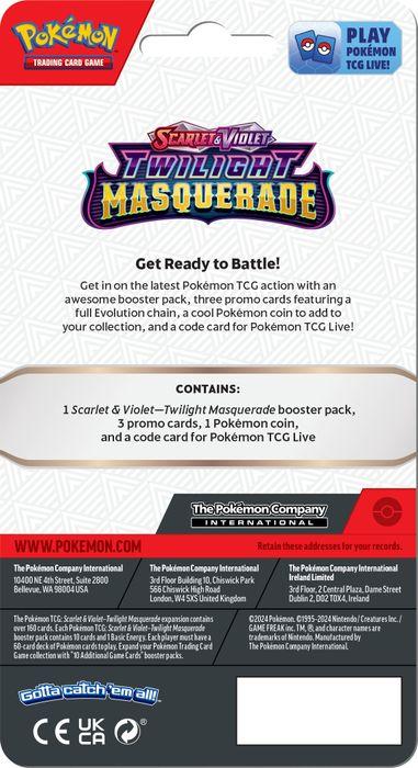 Immagine prodotto Pokémon Twilight Masquerade (Inglese, Confezione in blister)