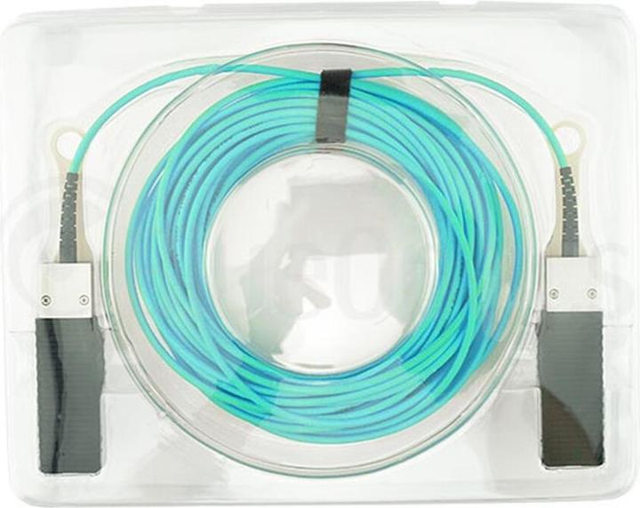 Actual product image BlueOptics NetApp QSFP-100G-AOC-2M compatible AOC QSFP28 BO282803L2M