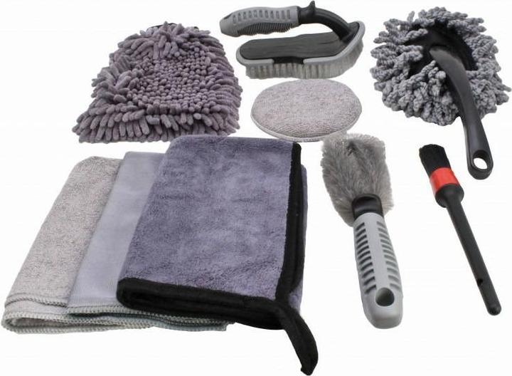 Actual product image SATA AKCESORIA DETAILINGOWE DO MYCIA SAMOCHODU - 9 elem.