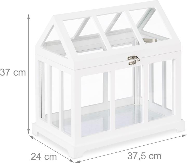 Actual product image Relaxdays Mini greenhouse