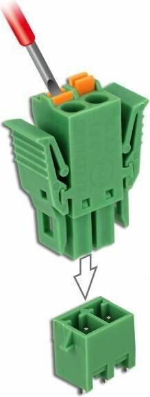 Image du produit Delock Bloc terminal Grille horizontale