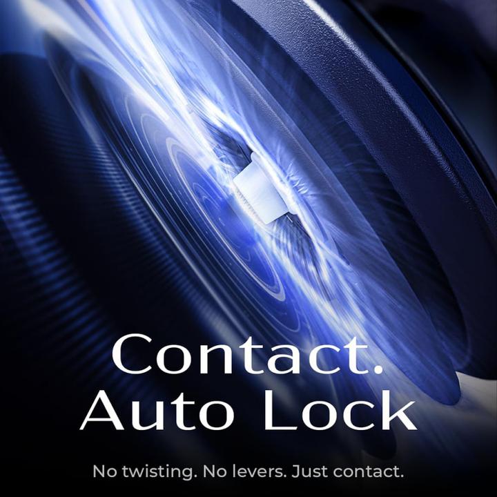 Actual product image Lisen Magnetic Car Holder A690 Grey