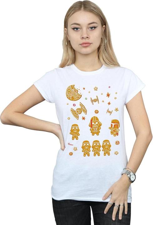 Immagine prodotto Star Wars Gingerbread Empire Maglietta Donna (XL)