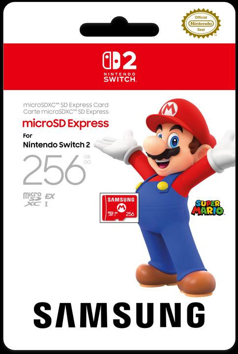 Nintendo Samsung microSD Express Card (256 GB, microSD Express, U3, UHS-I)