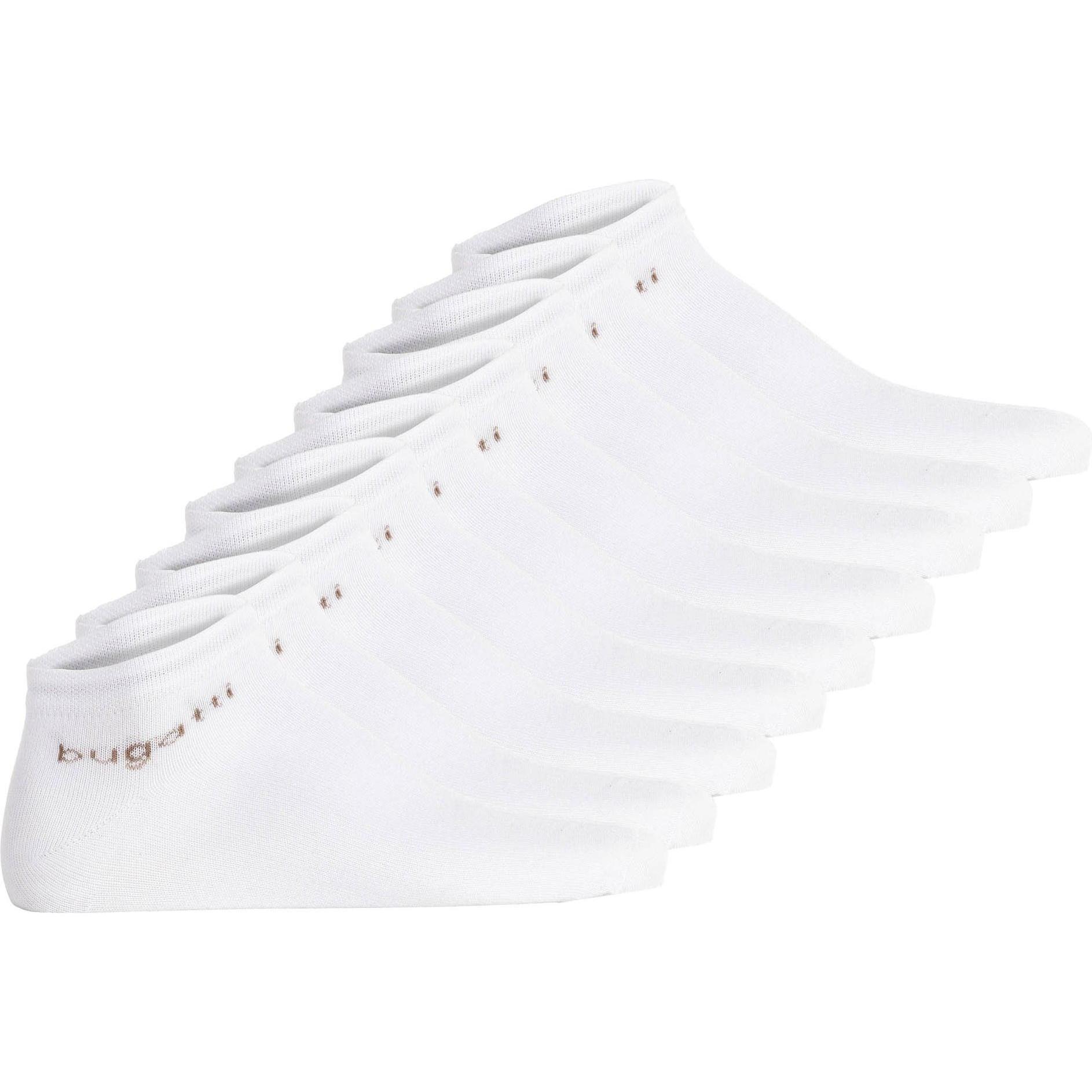 Bugatti, Herren, Socken, Socken Business, Weiss, (9er Pack, 43 - 46)
