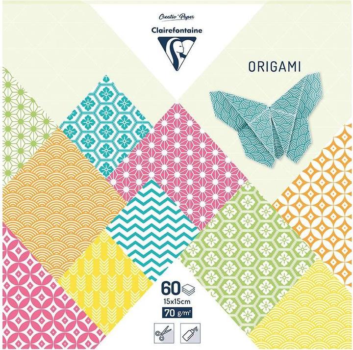 Actual product image Clairefontaine Origami summer (70 g/m², 60 x)
