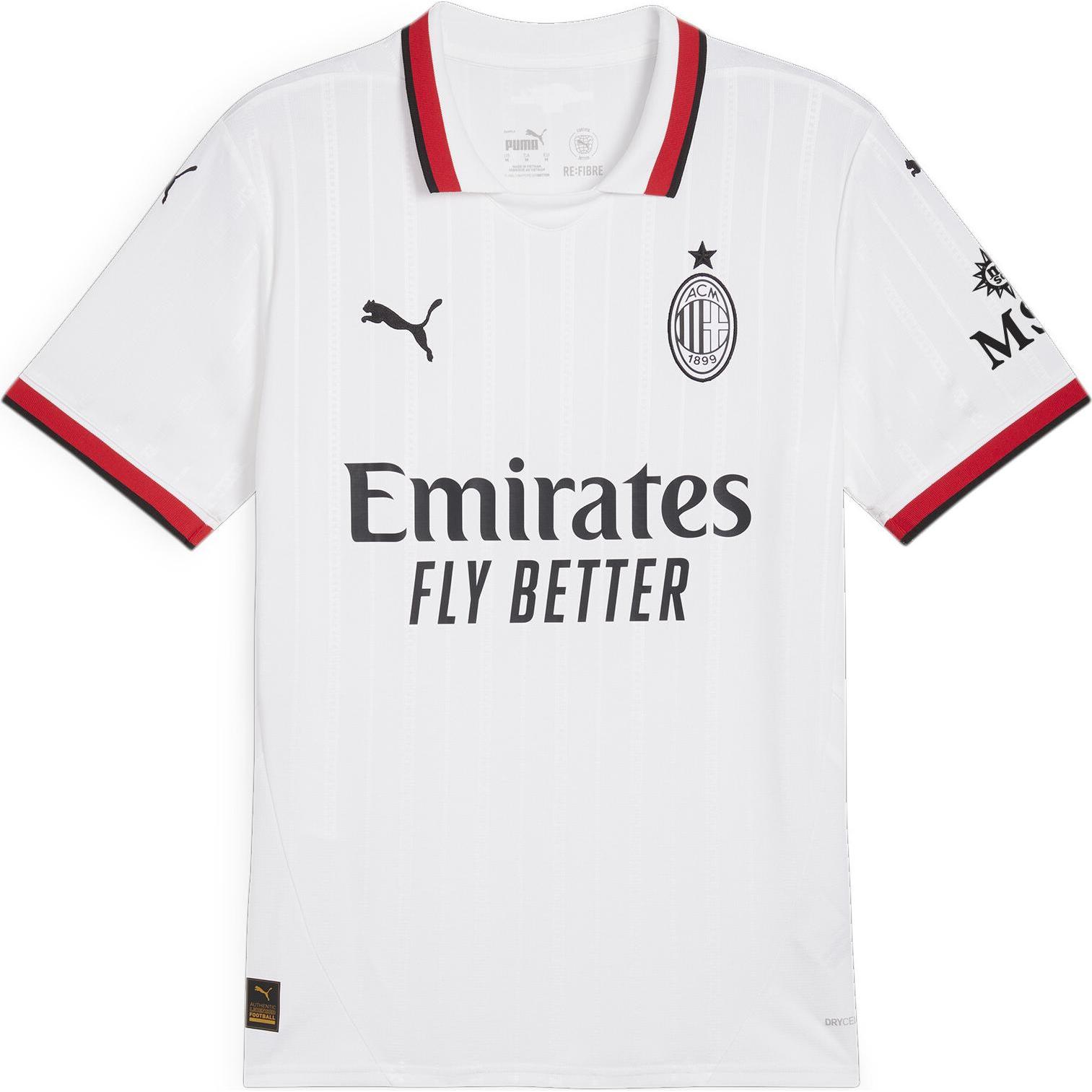 Puma, Herren, Sportshirt, ACM Away Jersey Replica (XL), Weiss, XL