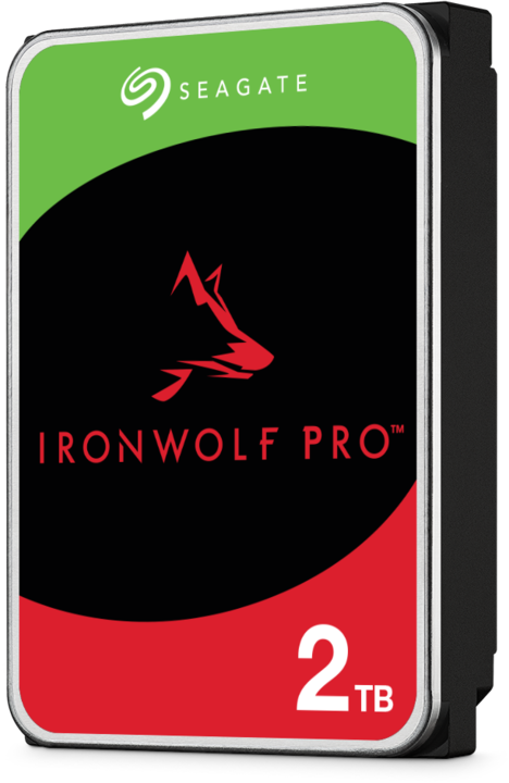 Productafbeelding Seagate IronWolf Pro ST2000NT001, 3,5", 2000 GB, 7200 RPM (2 TB, 3.5", CMR)