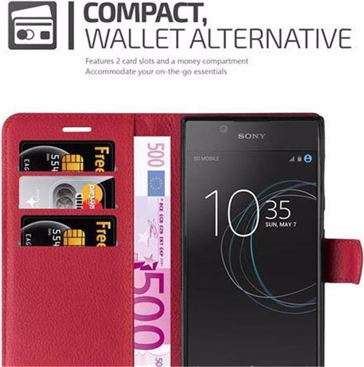 Produktbild Cadorabo Book mit Standfunktion Cover (Sony Xperia L1)