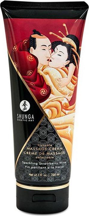 Produktbild Shunga Massage Cream Erdbeerwein (200 ml)