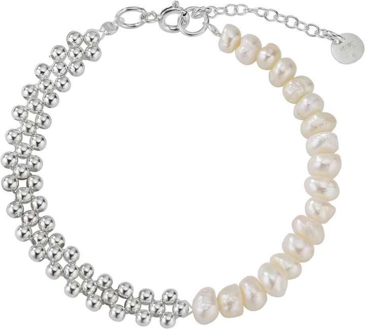 Immagine prodotto Bijouteria Bracciale (Argento 925, Nylon, Perla d'acqua dolce)