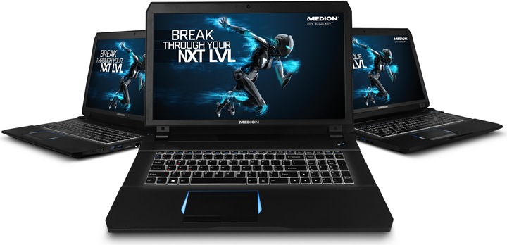 Image du produit Medion Erazer X7841 (17.30", Intel Core i7 6700HQ, 16 Go, 128 Go, CH)