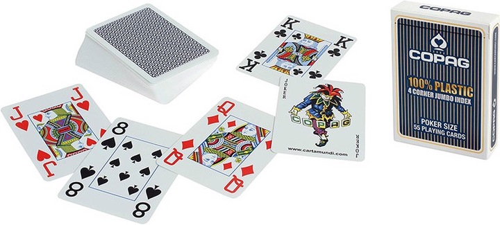 Productafbeelding Copag Poker Kaarten Deck (Duits, Frans, Italiaans, Engels)