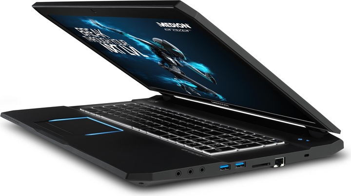 Image du produit Medion Erazer X7843 (17.30", Intel Core i7-6820HK Intel Core i7-6820HK, 32 Go, 512 Go, CH)