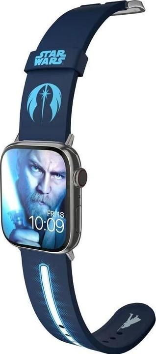 Immagine prodotto Moby Fox Bracciale Smartwatch Star Wars Darth Vader Lightsaber 22 mm (22 mm, Acciaio inossidabile, Silicone)