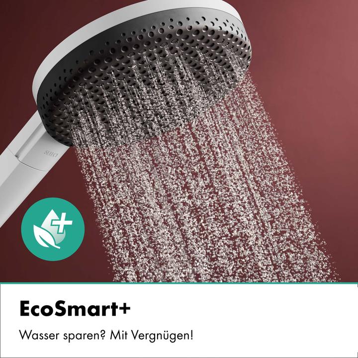 Immagine prodotto hansgrohe Doccia a pioggia con tecnologia EcoSmart+, RainAir e PowderRain, funzione anticalcare (3 Tipi di raggi, 5.90 l/min)