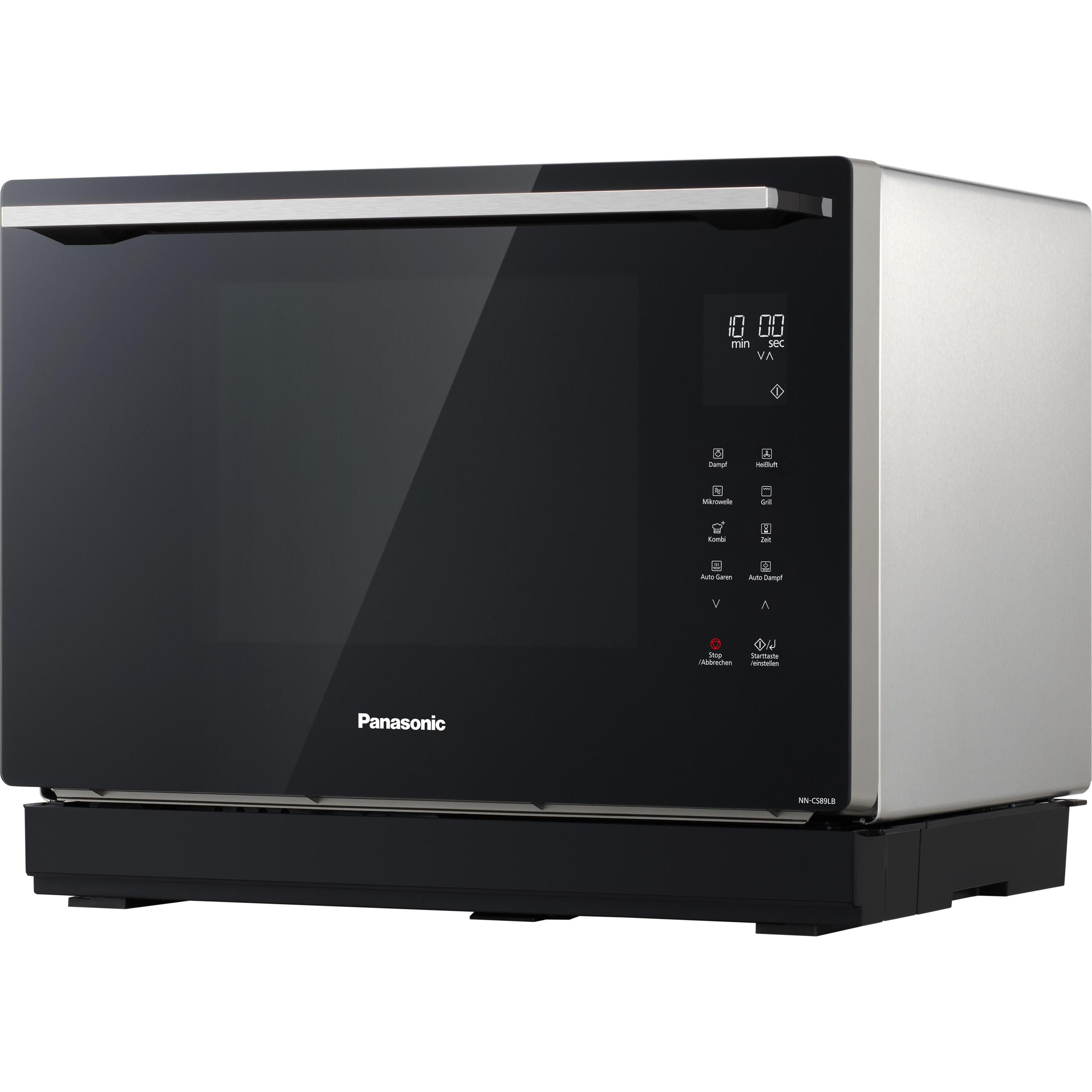 Panasonic NN-CS89LB, Mikrowelle, Schwarz, Silber