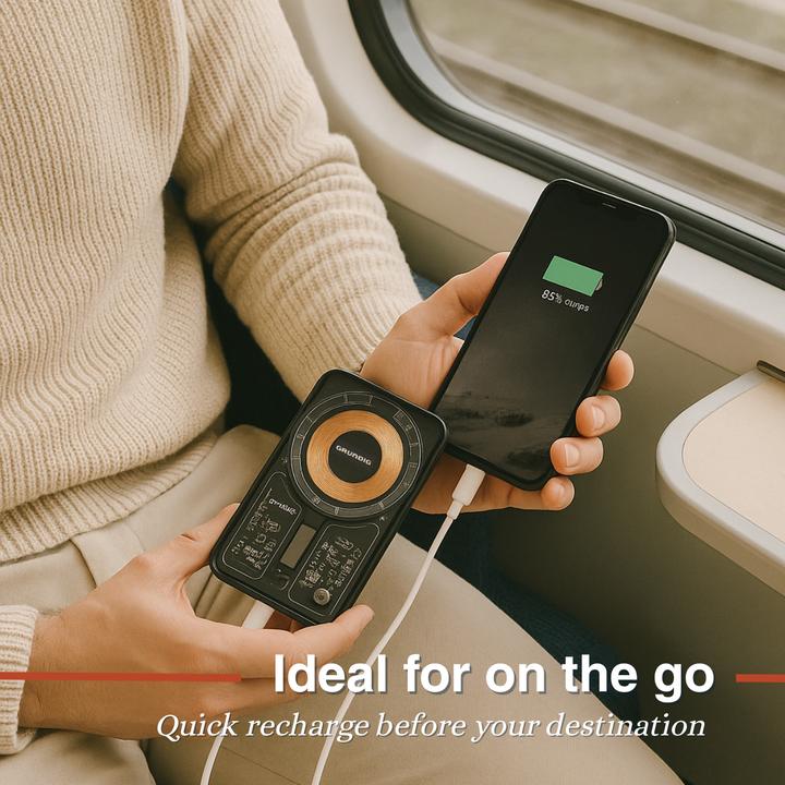 Actual product image Grundig Transparent Powerbank 5000mAh (5000 mAh)