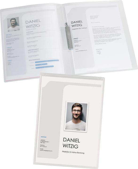 Actual product image Kolma Clip binder Vario A4 2-part colourless (A4, 1x)