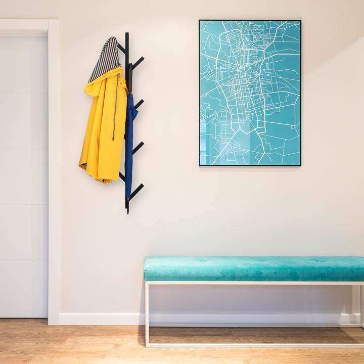 Actual product image Relaxdays Wall coat rack