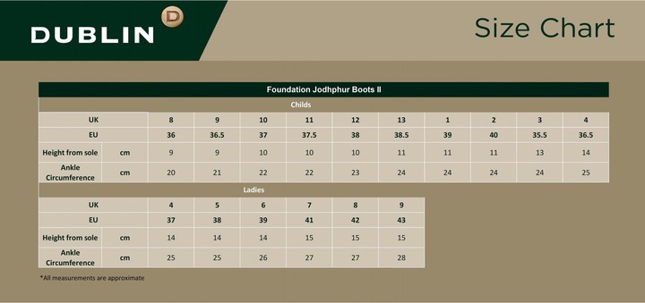 Produktbild Dublin LederJodhpurstiefel Foundation Erwachsene (45)