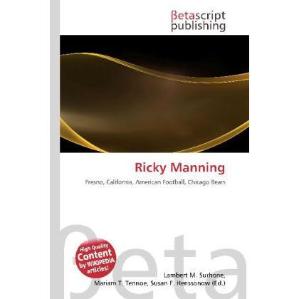Ricky Manning, Ratgeber von Lambert M. Surhone, Mariam T. Tennoe, Susan F. Henssonow