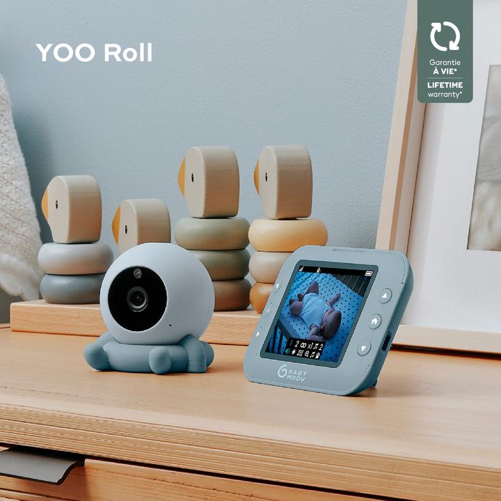 Immagine prodotto Babymoov Baby Monitor Video Yoo Roll (Video e audio, 300 m)