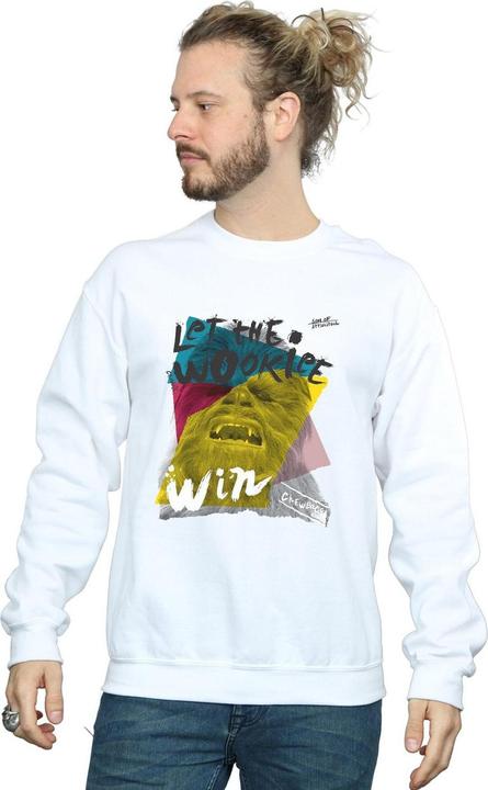 Immagine prodotto Star Wars Let The Wookiee Win Felpa Uomo (XL)