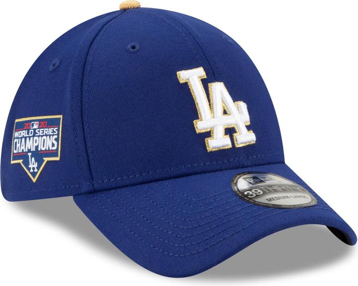 Actual product image New Era 39Thirty Cap - WORLD SERIES Los Angeles Dodgers L/XL (L)
