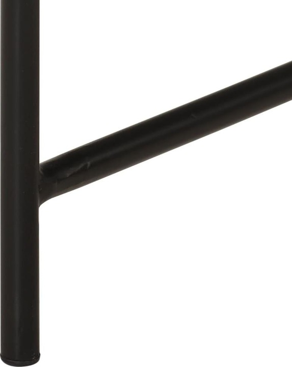 Produktbild VidaXL Couchtisch Tisch Beistelltisch Sofatisch 2 Stk. Schwarz Messing Metall