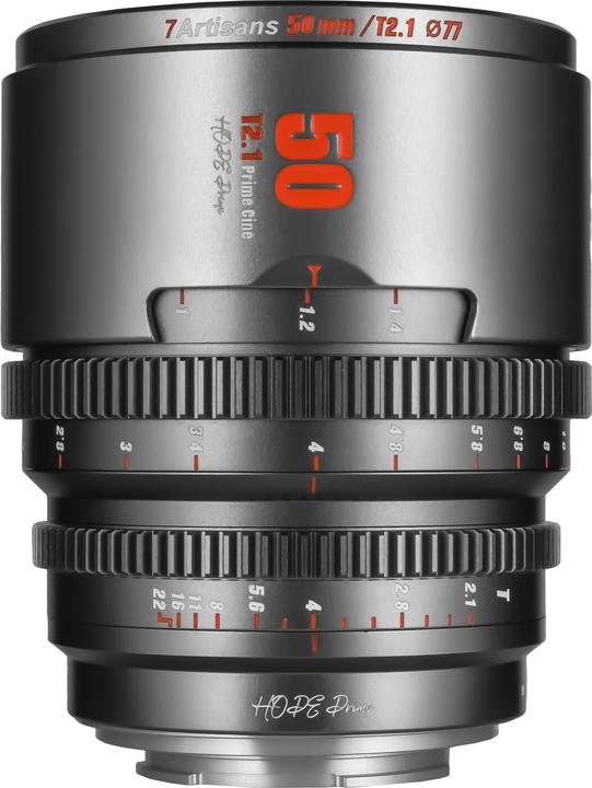 Produktbild 7artisans Festbrennweite 50mm T/2.1 – Sony E-Mount, Objektivtyp