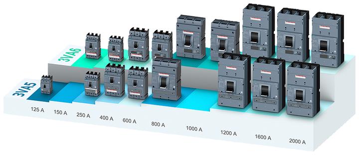 Actual product image Siemens Circuit-breaker 40A 3p 16-40A/In 3VA6140-6JP31-0AA0